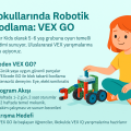 Anaokullarında Robotik ve Kodlama: VEX GO ile Keşfet, Tasarla, Yarış!